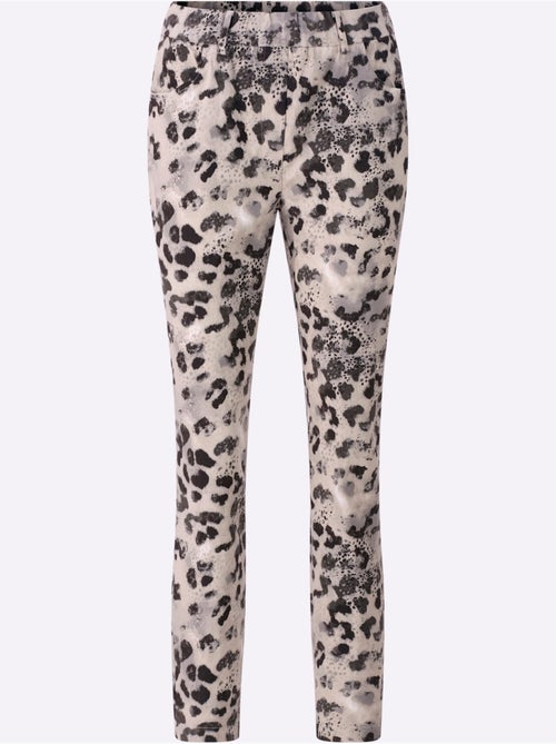 Pantalon Imprimé Viscose - Taille Standard - helline - Kiabi