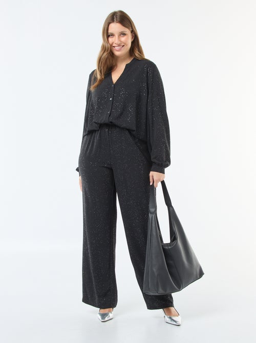 Pantalon irisé 'Only Carmakoma' - Kiabi