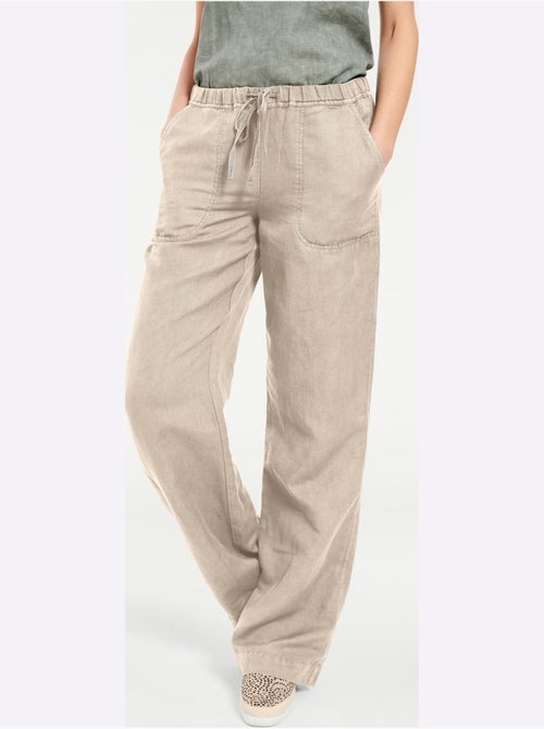 Pantalon Jambes Larges - Taille Standard - helline - Kiabi