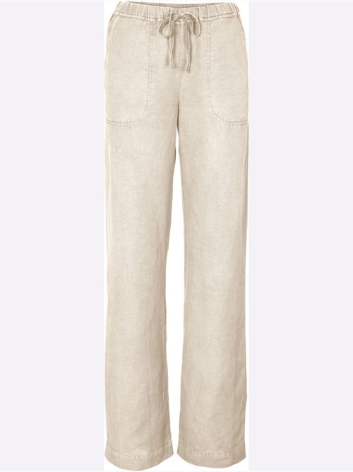 Pantalon Jambes Larges - Taille Standard - helline - Kiabi