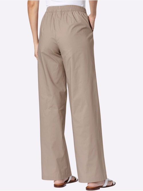 Pantalon Jambes Larges Mode - Taille Standard - Helline - Kiabi
