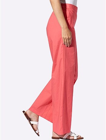 Pantalon Jambes Larges Mode - Taille Standard - helline