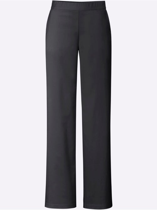Pantalon Jambes Larges Mode - Taille Standard - Helline - Kiabi Pantalon Jambes Larges Mode - Taille Standard - Helline - Kiabi