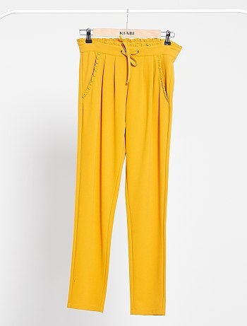 Pantalon 'JDY' avec détails fronces