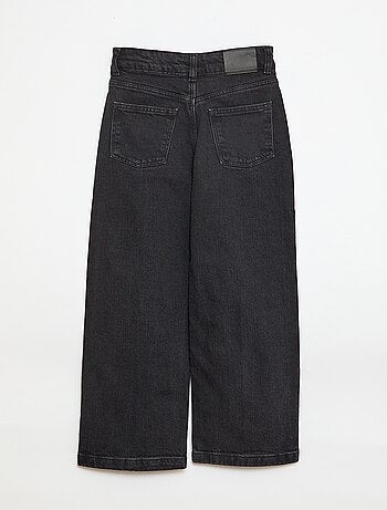 Pantalon jean 5 poches à coupe large