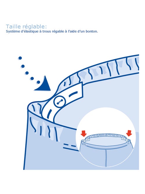 PANTALON JEAN ABDALLAH - Kiabi