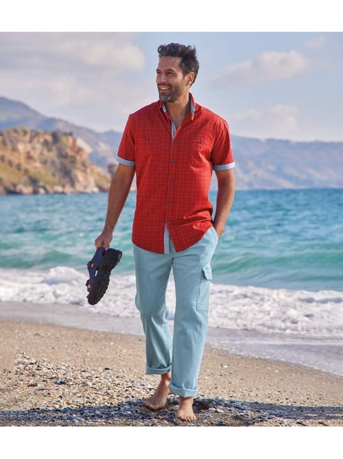 Pantalon Jean Détente Cargo Freedom  - ATLAS FOR MEN - Kiabi