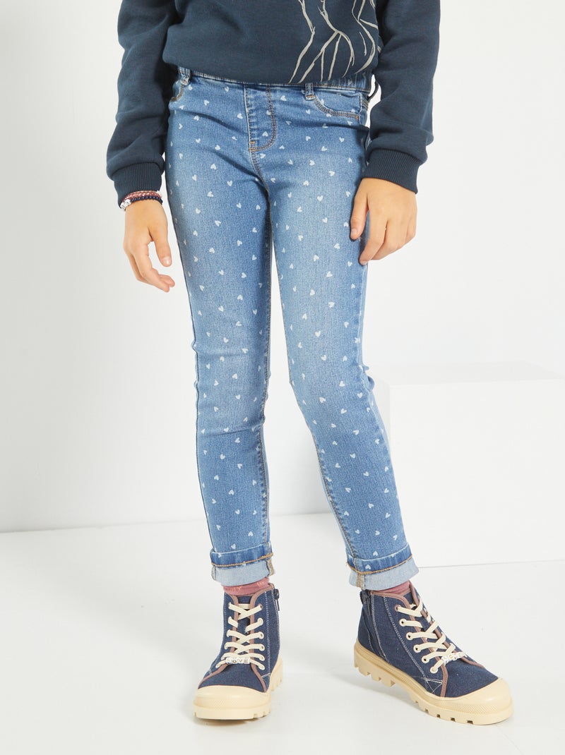 Pantalon Jegging Fille Zara Kids Bleu Marine Taille 5-6 Ans – Occasion Excellent état