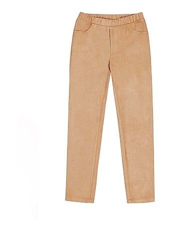 Pantalon Jegging Suédine MORGAN - La Faute à Voltaire