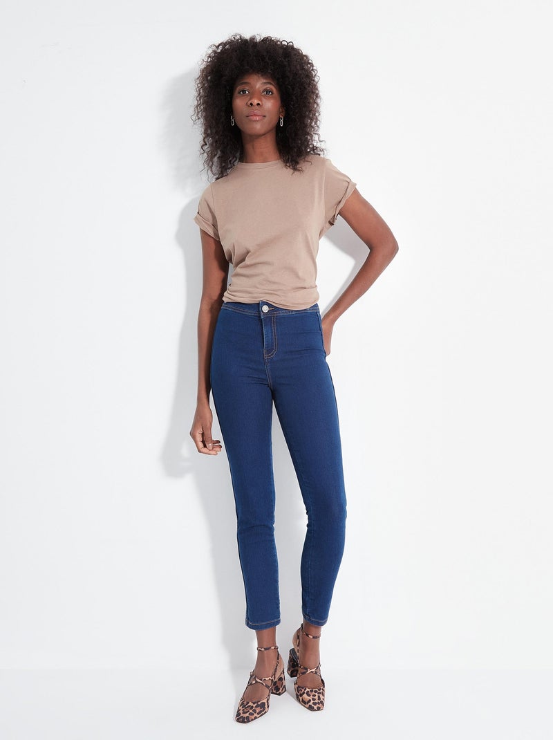 Pantalon Jeggings MO Fashion Bleu - Kiabi