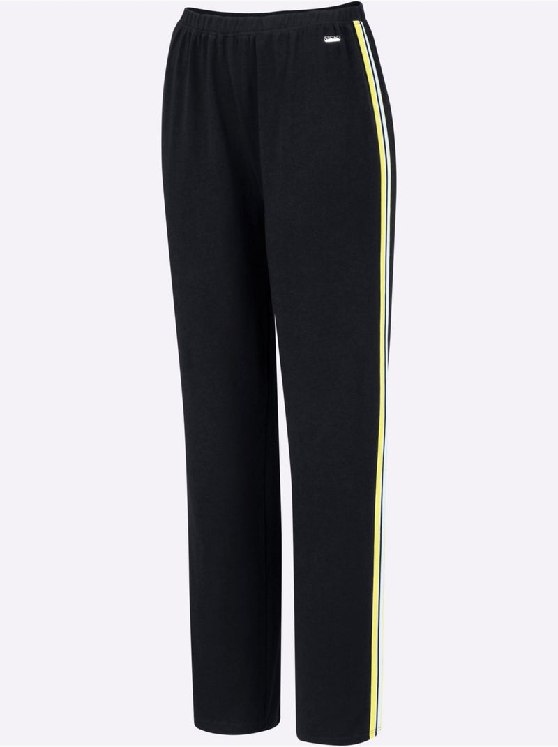 Pantalon jersey fin - taille standard - witt Noir - Kiabi