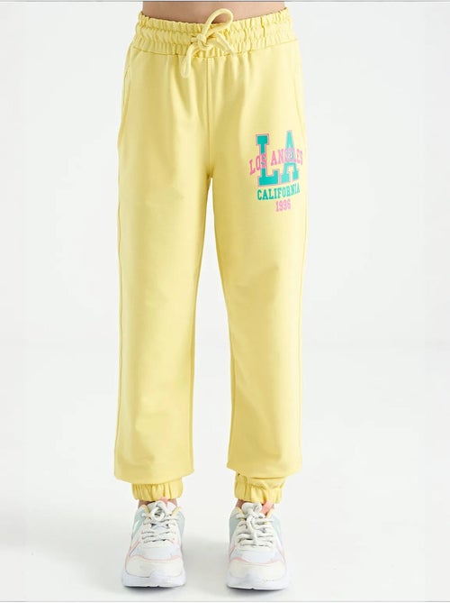 Pantalon jeune en mélange coton tommy - Kiabi Pantalon jeune en mélange coton tommy - Kiabi