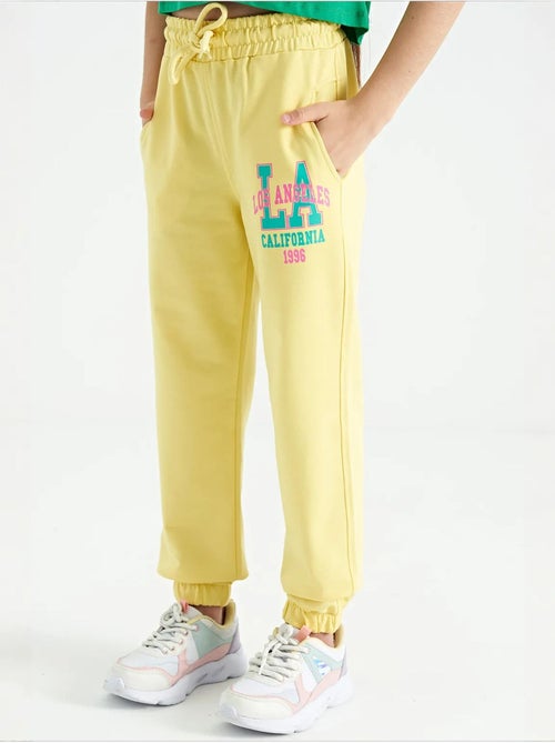 Pantalon jeune en mélange coton tommy - Kiabi Pantalon jeune en mélange coton tommy - Kiabi