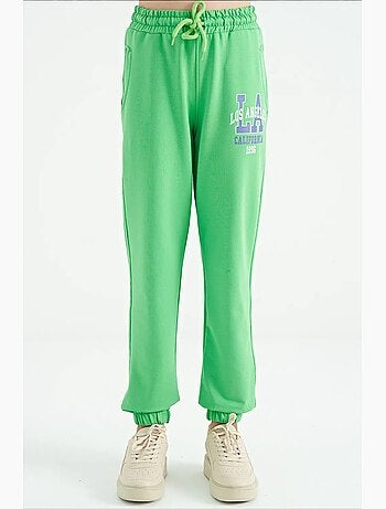 Pantalon jeune en mélange coton tommy