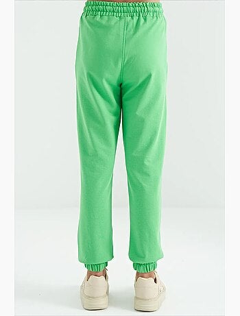 Pantalon jeune en mélange coton tommy