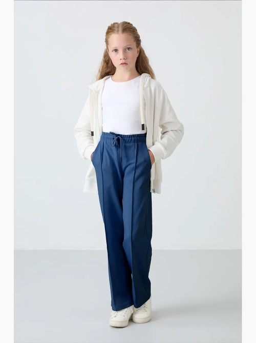 Pantalon jeune en mélange de coton tommy - Kiabi Pantalon jeune en mélange de coton tommy - Kiabi