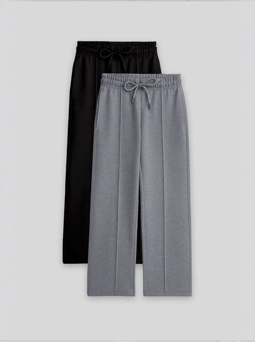 Pantalon jeune en mélange de coton tommy - Kiabi Pantalon jeune en mélange de coton tommy - Kiabi