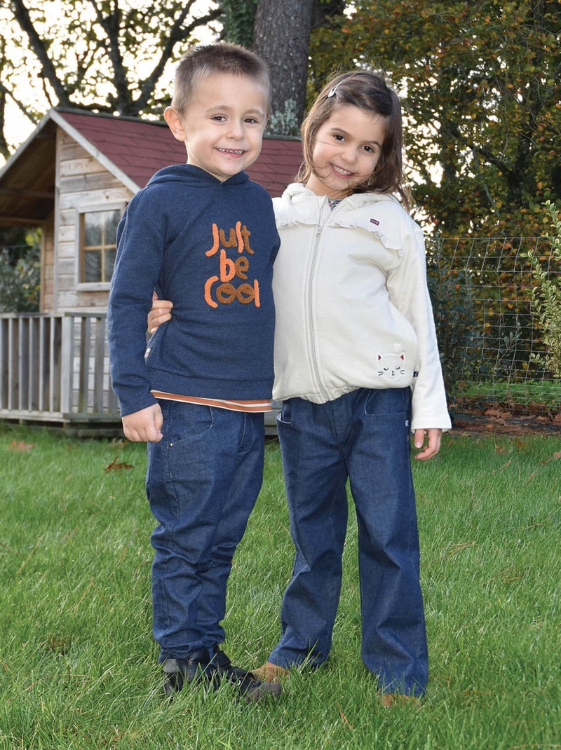 PANTALON JOEL JEAN ENFANT Bleu - Kiabi