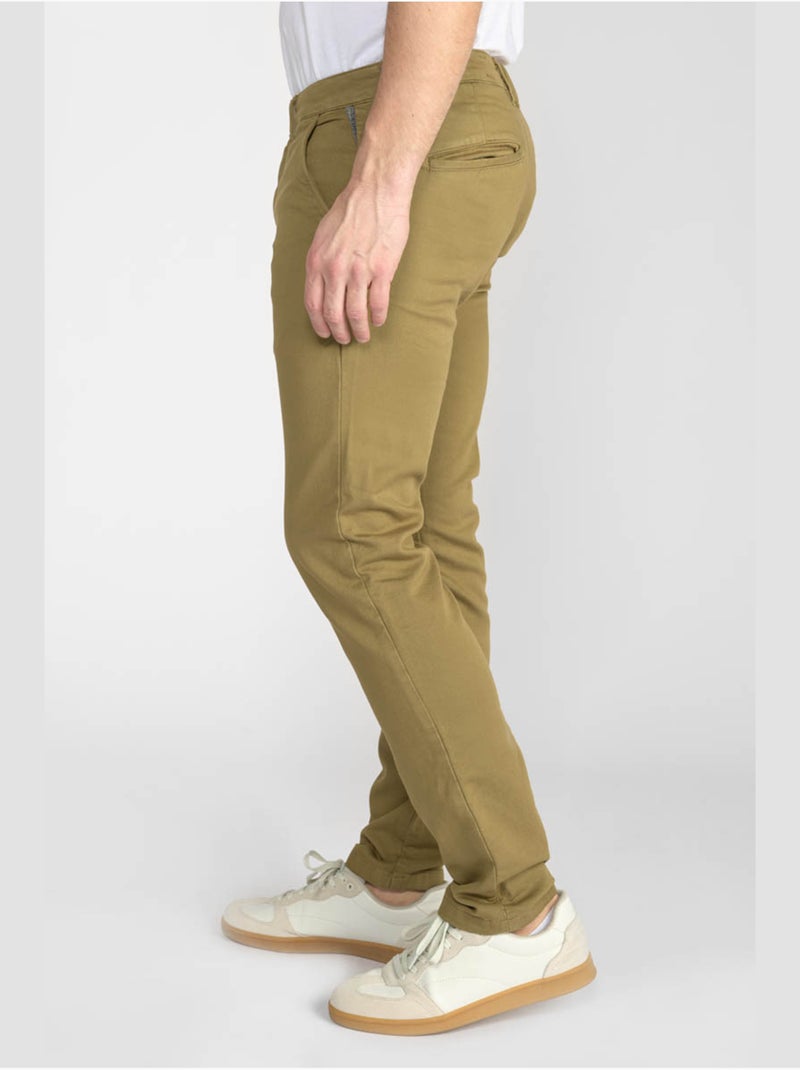 Pantalon JOGG chino 'Le Temps Des Cerises' Kaki - Kiabi