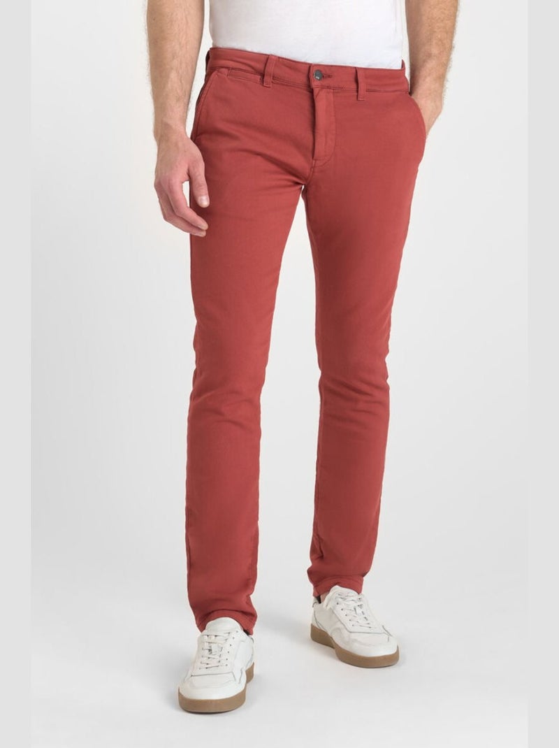 Pantalon JOGG chino 'Le Temps Des Cerises' Rouge - Kiabi