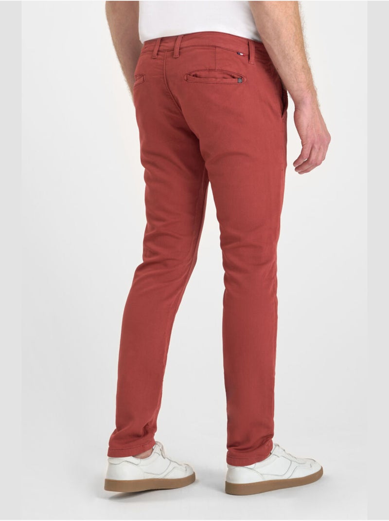 Pantalon JOGG chino 'Le Temps Des Cerises' Rouge - Kiabi