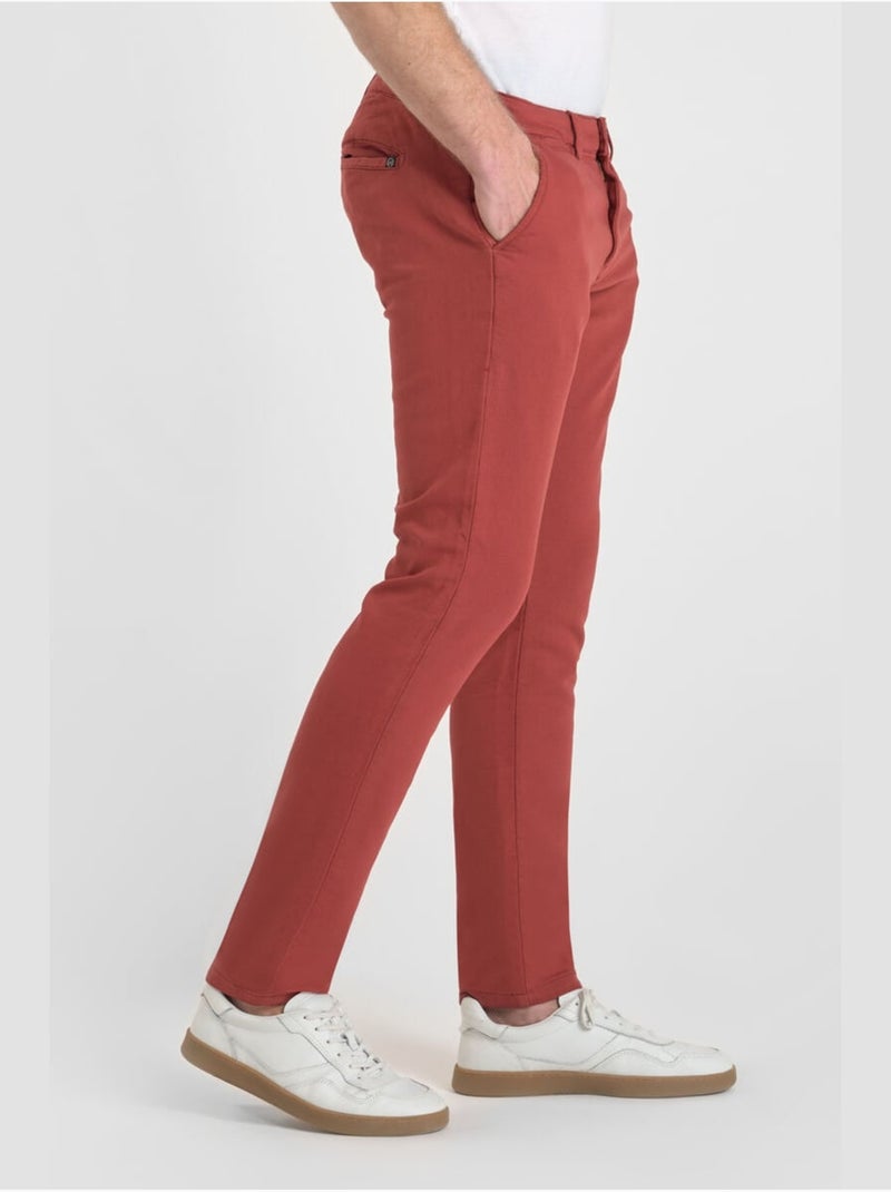 Pantalon JOGG chino 'Le Temps Des Cerises' Rouge - Kiabi