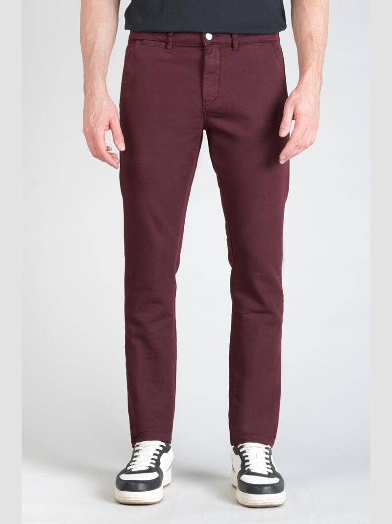 Pantalon JOGG slim 'Le Temps Des Cerises' Rouge - Kiabi