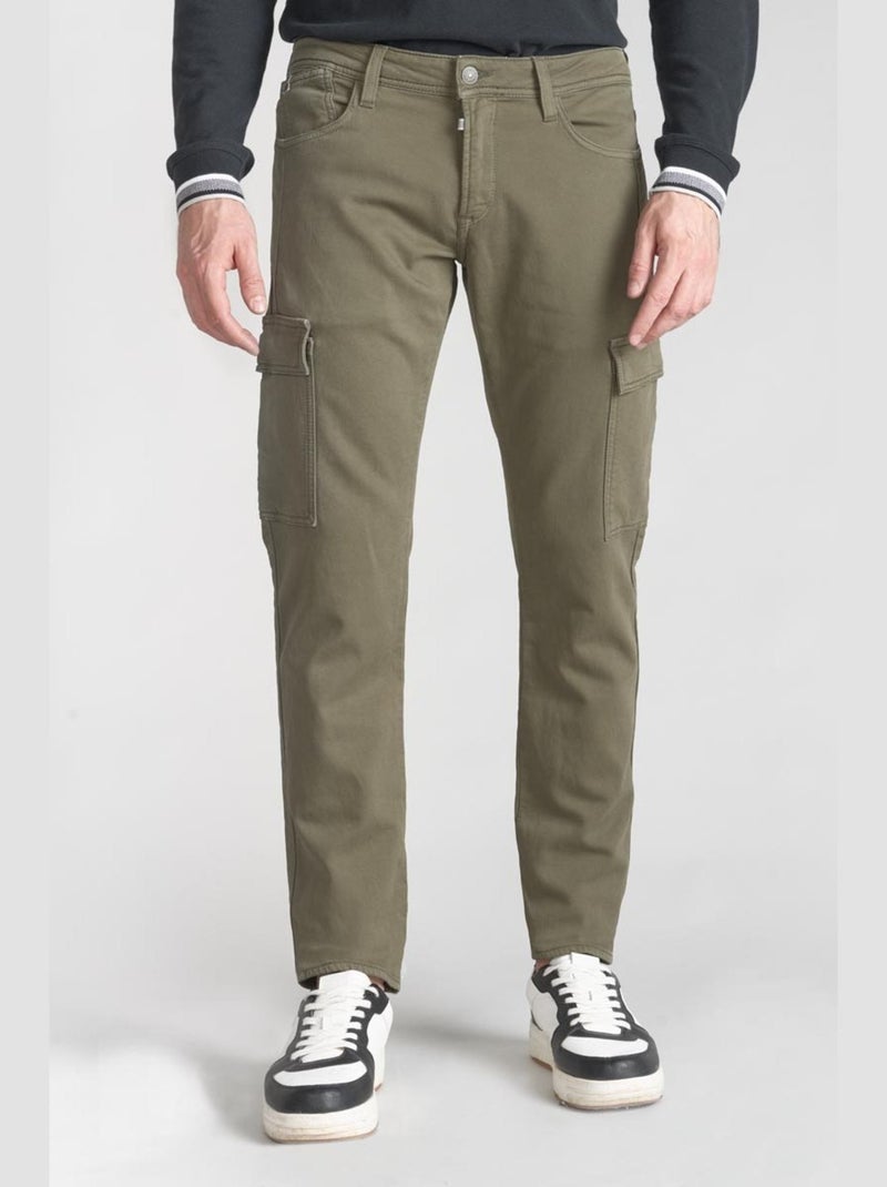 Pantalon JOGG slim 'Le Temps Des Cerises' Vert - Kiabi