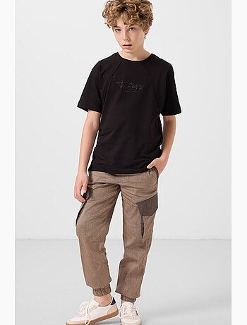 Pantalon jogger cargo enfant tommy