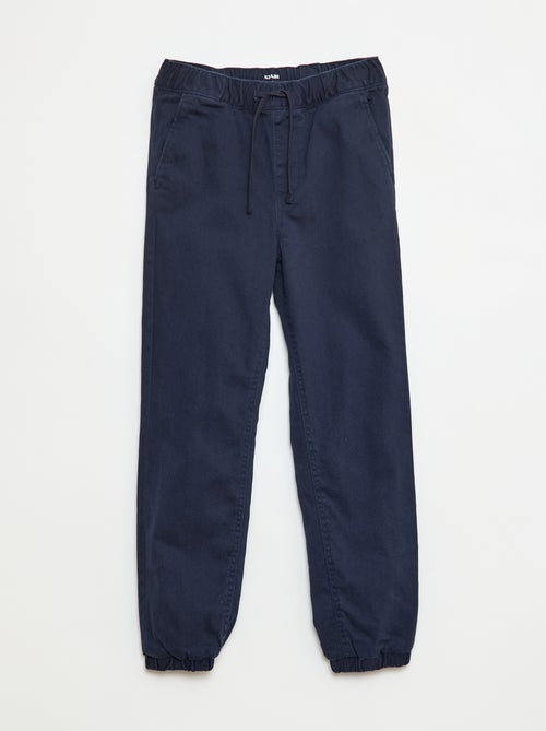 Pantalon jogger doublé - Kiabi