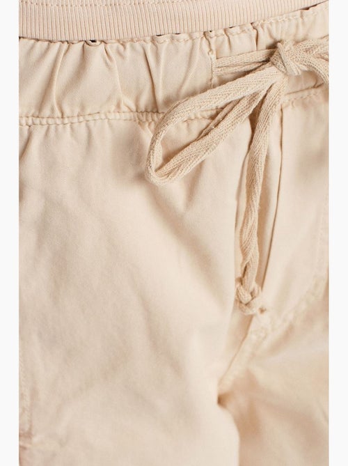 Pantalon jogger droit en popeline de coton dilvin - Kiabi Pantalon jogger droit en popeline de coton dilvin - Kiabi