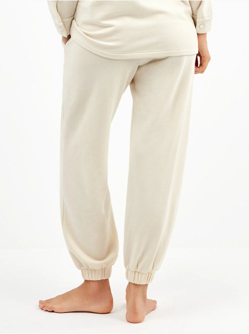 Pantalon jogger en molleton - Kiabi Pantalon jogger en molleton - Kiabi