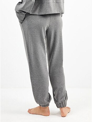 Pantalon jogger en molleton