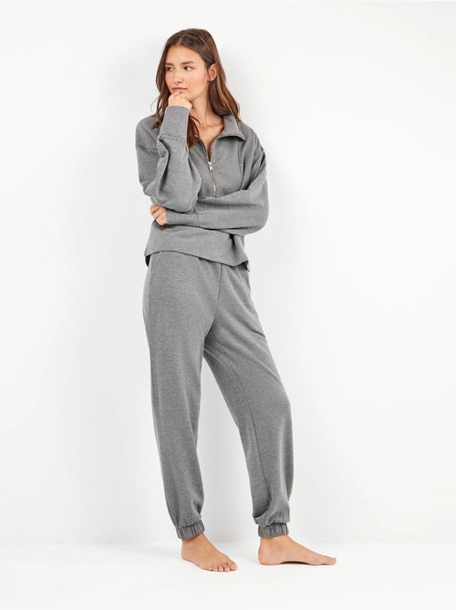 Pantalon jogger en molleton - Kiabi Pantalon jogger en molleton - Kiabi