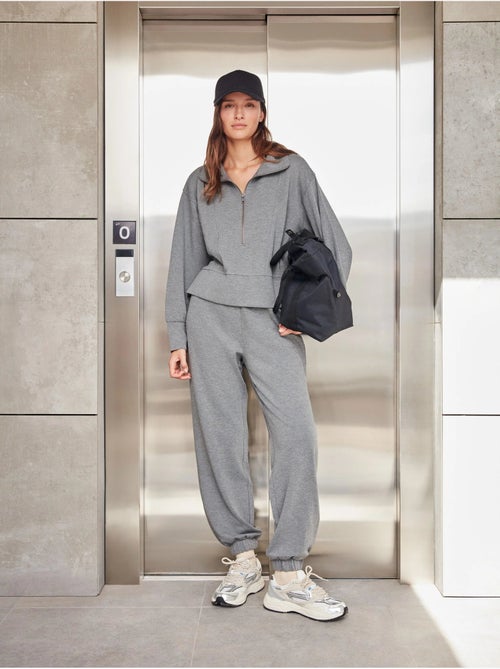 Pantalon jogger en molleton - Kiabi Pantalon jogger en molleton - Kiabi