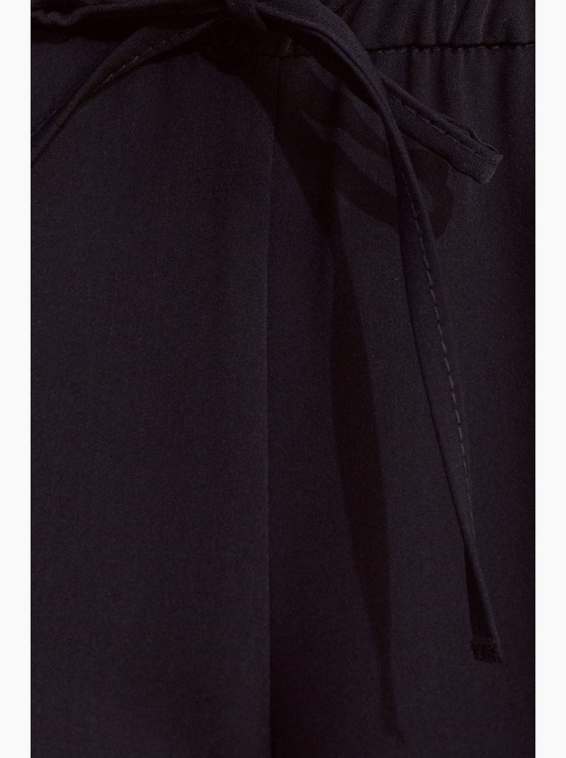 Pantalon jogger femme à taille élastique dilvin Noir - Kiabi