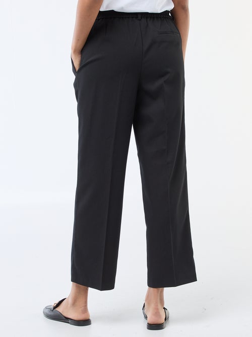 Pantalon jogger femme en chaîne et trame lourd - Kiabi Pantalon jogger femme en chaîne et trame lourd - Kiabi