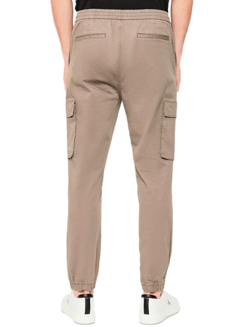Pantalon Jogger Homme Calvin Klein Jeans Beige - Kiabi