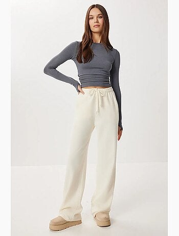 Pantalon jogger jambe large avec fermeture à cordon istanbul