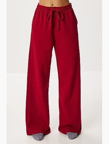 Pantalon jogger jambe large avec fermeture à cordon istanbul