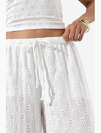 Pantalon jogger tissé texturé busem