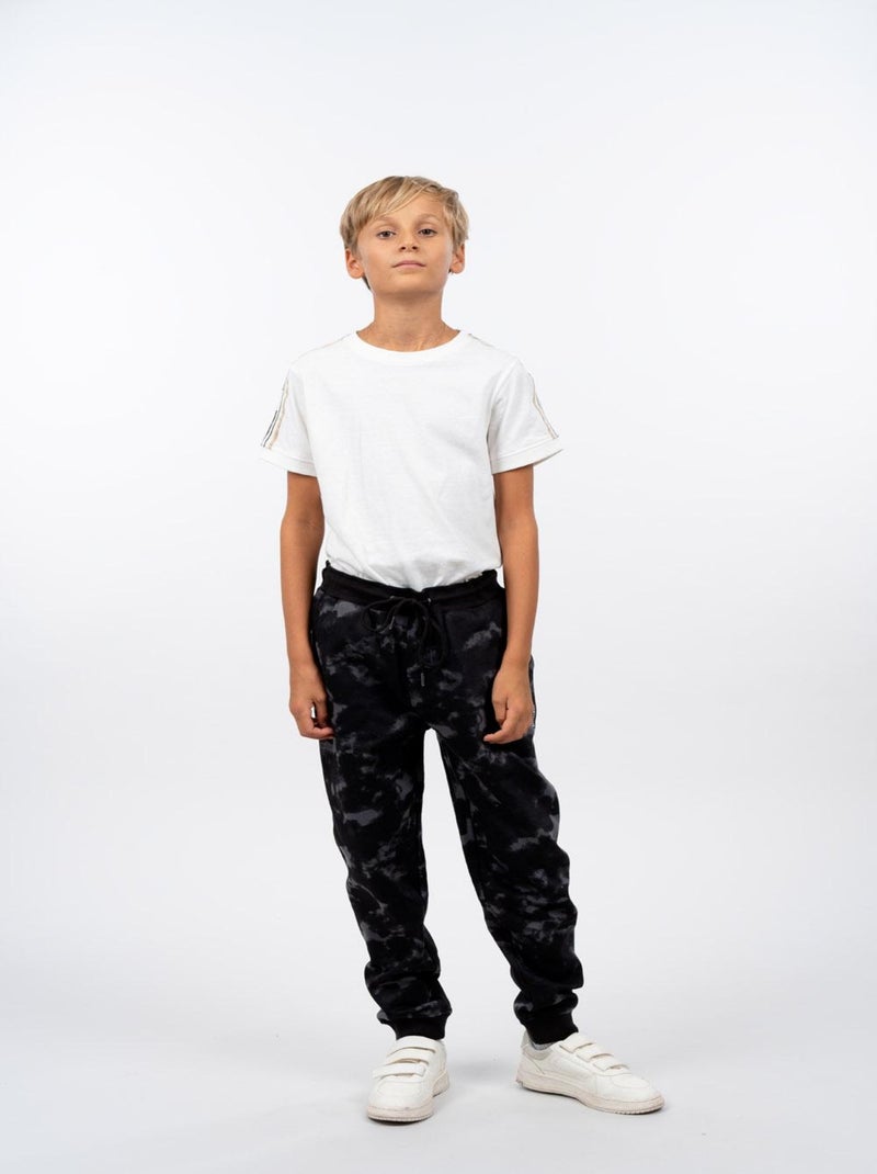 Pantalon joggin à motif 'Deeluxe' Noir - Kiabi