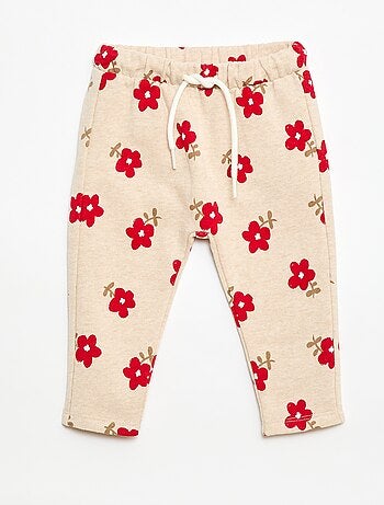 Pantalon jogging à motif