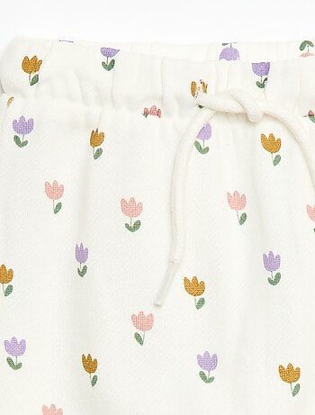 Pantalon jogging à motif