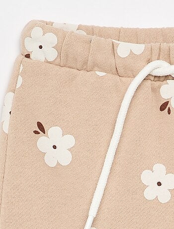 Pantalon jogging à motif