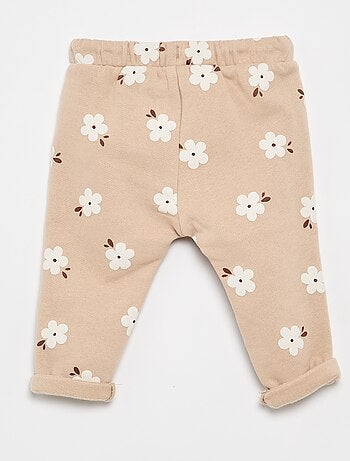 Pantalon jogging à motif