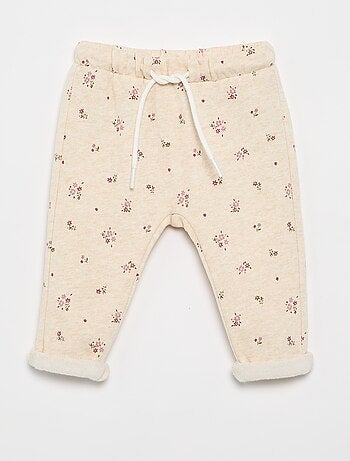Pantalon jogging à motif