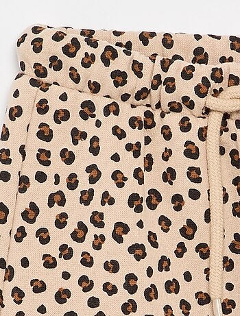 Pantalon jogging à motif