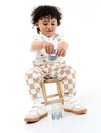 Pantalon jogging à motif