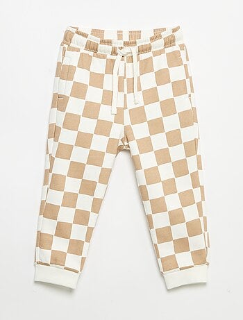 Pantalon jogging à motif